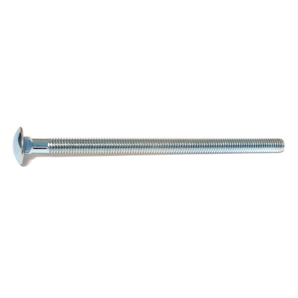 Midwest Fastener Carriage Bolt, Square Neck, 16 (Coarse), 6-1/2 in L, Steel, Zinc Plated, 50 PK 01109 - main